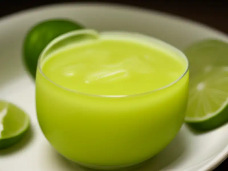 Batida de miel, caipiriña de miel