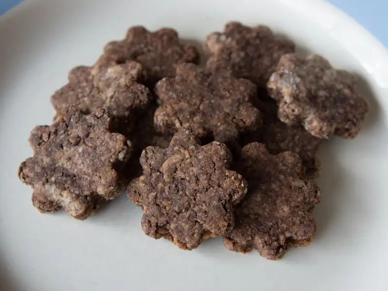Galletas de Bâle, con chocolate y almendras