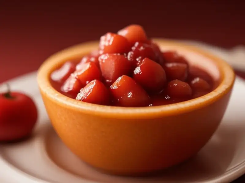 Chutney de ciruela con especias y whisky