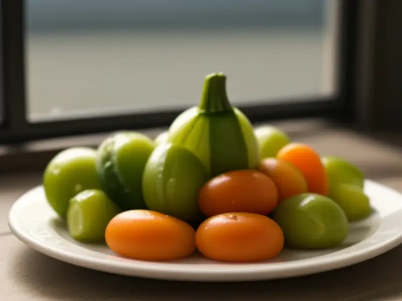 Verduras variadas en sal (encurtidos azerbaiyanos)