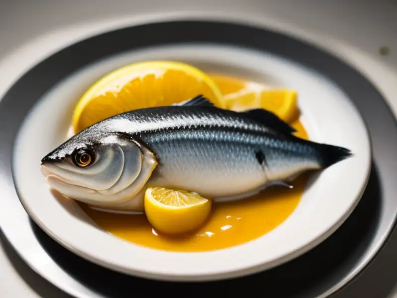 Bifes de bacalhau, filetes de bacalao empanizados con salsa de limón